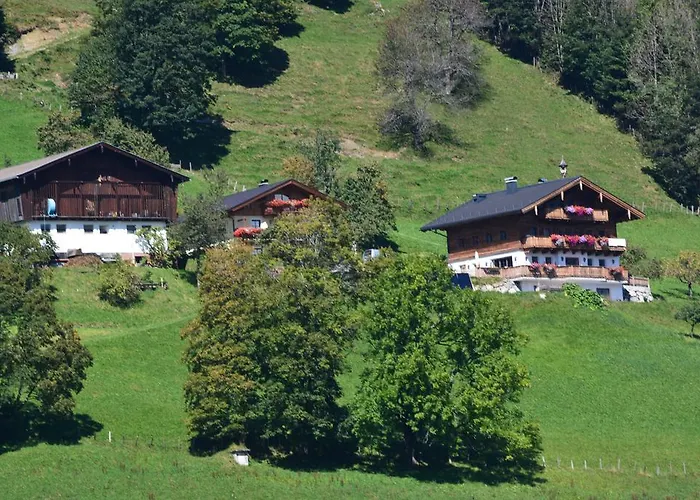 Bio-bergbauernhof Hubgut ファームステイ *